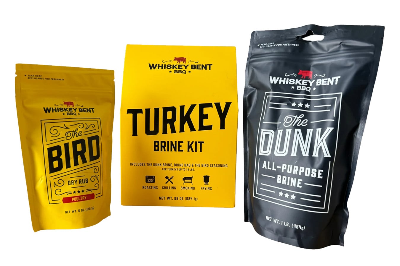 WHISKEY BENT Whiskey Bent BBQ - Turkey Brine and Seasoning Kit